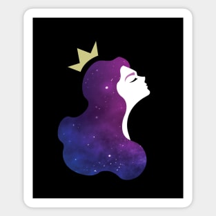 Galaxy princess Sticker